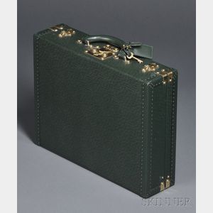 Green Epi Leather Briefcase, Louis Vuitton