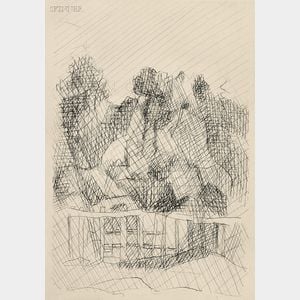Jacques Villon (French, 1875-1963) Untitled.