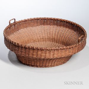 Shaker Handled Splint Basket