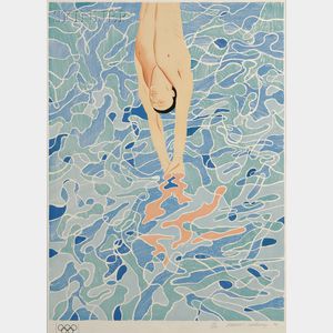 David Hockney (British, b. 1937) Olympic Games, Munich