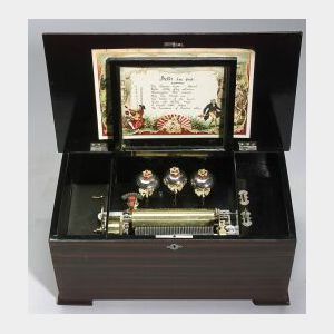 Three-Bell Musical Box by B. H. Abrahams