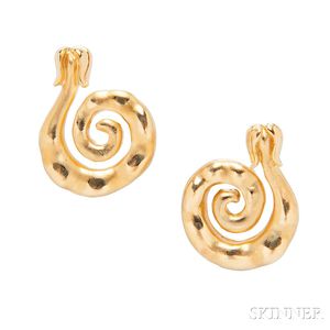 18kt Gold Earrings