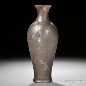 Rare Jules Habert-Dys (French, 1850-1924) Vase