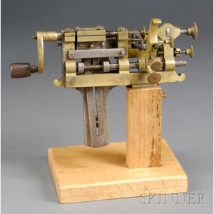 Brass and Steel Fusee Engine