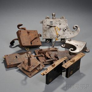 Collection of Iron Door Locks