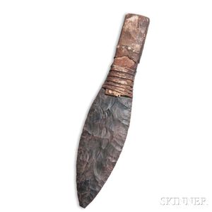 West Coast Knife with Stone Blade