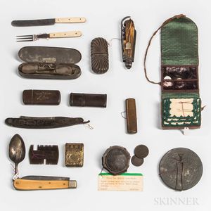 Group of Civil War-era Personal Items