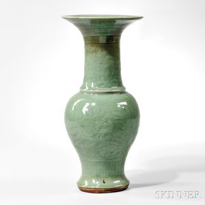 Celadon Yen Yen Vase