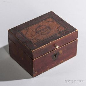 Small Paint-decorated Box