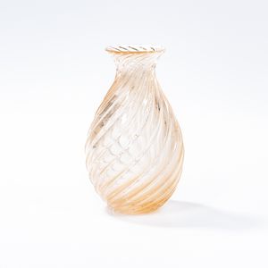 Archimede Seguso Murano Glass Vase