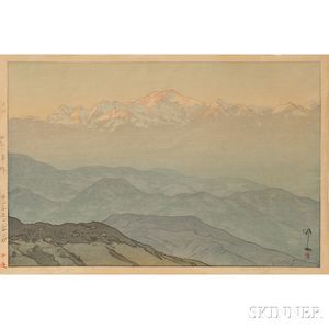 Hiroshi Yoshida (1876-1950),Kinchinjanga - Afternoon