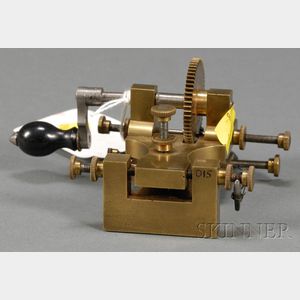 Brass Watch Fusee Notching Tool