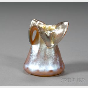 Tiffany Gold Favrile Vase