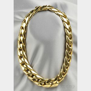 18kt Gold Necklace, Retailed by Dorfman