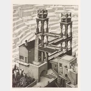 Maurits Cornelius Escher (Dutch, 1898-1972) Waterfall