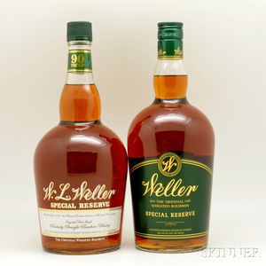 Mixed Weller, 2 1.75 liter bottles