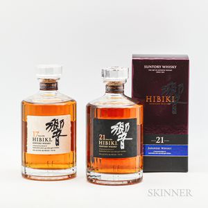 Mixed Hibiki, 2 750ml bottles (1 oc)