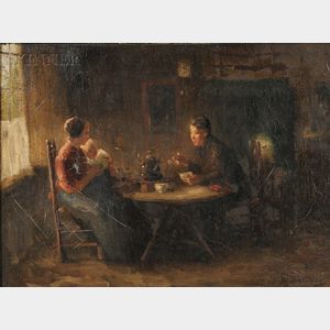Bernard De Hoog (Dutch, 1867-1943) Afternoon Tea