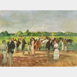 Jean Louis Marcel Cosson (French, 1878-1956) Polo Match