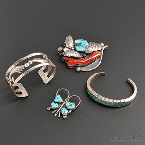 Four Southwest Jewelry Items