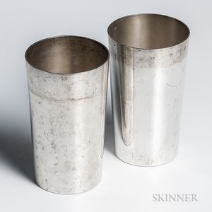 Pair of Silver Julep Cups
