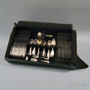 Large Group of American Flatware