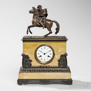 Louis Philippe Napoleonic Mantel Clock