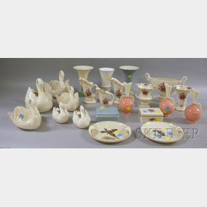 Twenty-two Assorted Lenox Porcelain Table Items