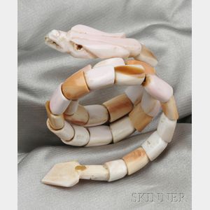 Shell Snake Bracelet