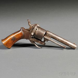 Continental Pinfire Revolver
