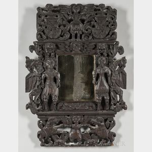 Ornately Carved Mirror Frame
