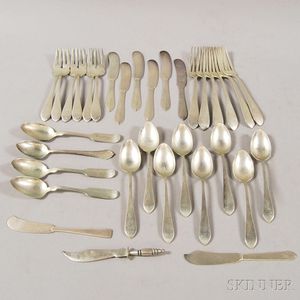Small Group of Dominick & Haff "Mayflower" Sterling Silver Flatware