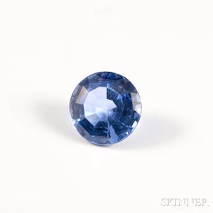 Synthetic Blue Gemstone