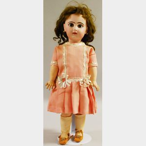 French Bisque Head Tete Jumeau Doll