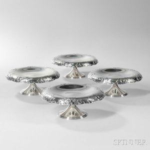 Four Tiffany & Co. Sterling Silver Tazzas