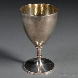 George III Silver Goblet
