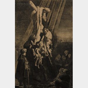 Rembrandt van Rijn (Dutch, 1606-1669) The Descent from the Cross