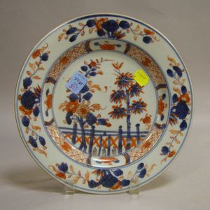 18th Century Chinese Imari Porcelain Plate.
