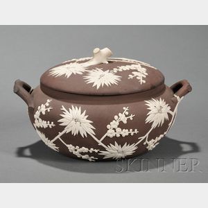 Wedgwood Redware Sugar Bowl and Cover