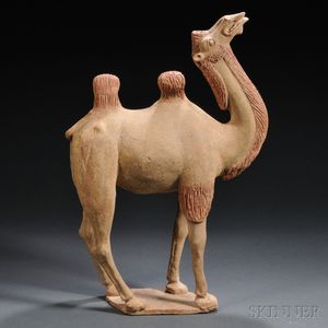 Funerary Pottery Model of a Camel, Mingqi