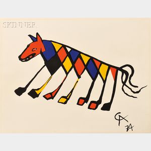 Alexander Calder (American, 1898-1976) Beastie