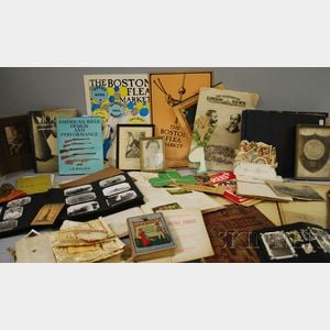 Lot of 19th and 20th Century Ephemera and Collectibles