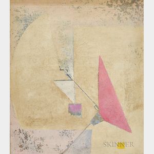 Maud Morgan (American, 1903-1999) Lucent /Geometric Abstract