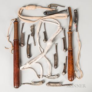 Boatswain's Whistles and Two Clubs