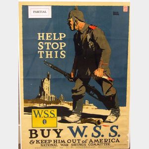 Three WWI Lithographed Posters