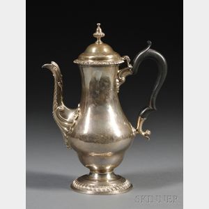 George III Silver Coffeepot