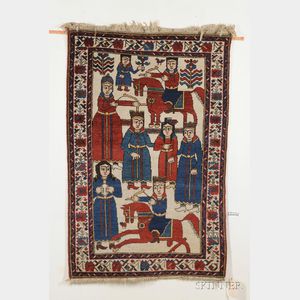 South Persian Pictorial Rug