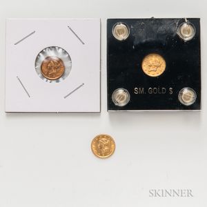 1849-O, 1852, and 1853 Gold Dollars