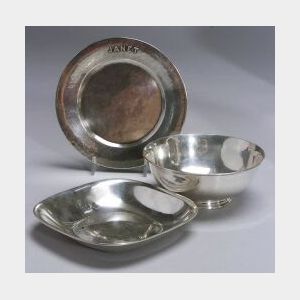Three Lebolt, Arthur Stone and Stone Associates Sterling Silver Items