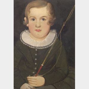 William Matthew Prior, (Maine, Maryland, and Massachusetts, 1806-1873) Portrait of a Boy.
